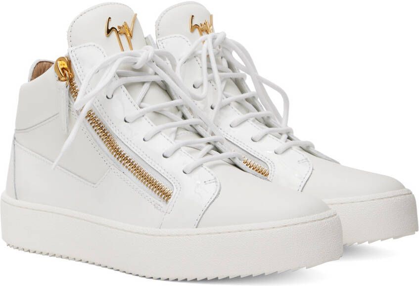 Giuseppe Zanotti White Kriss Sneakers