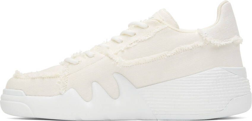 Giuseppe Zanotti White Talon Sneakers