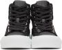 Givenchy Black 4G City High Sneakers - Thumbnail 2