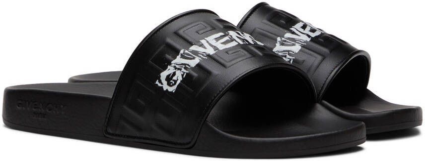 Givenchy Black 4G Slides