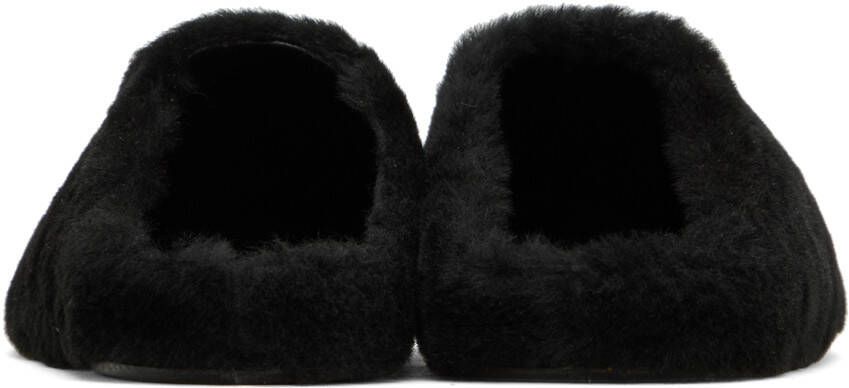 Givenchy Black 4G Slippers