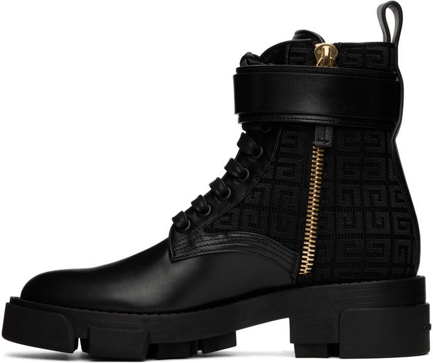 Givenchy Black 4G Terra Boots