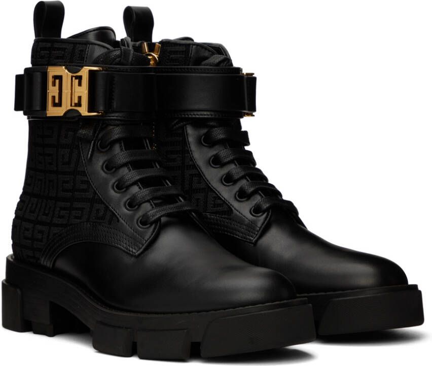 Givenchy Black 4G Terra Boots