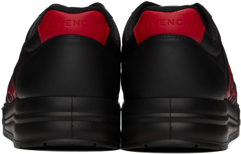 Givenchy Black & Red G4 Sneakers