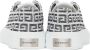 Givenchy Black & White 4G Jacquard City Sneakers - Thumbnail 4