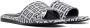 Givenchy Black & White 4G Sandals - Thumbnail 4
