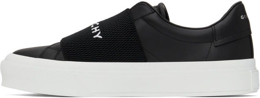 Givenchy Black City Court Slip-On Sneakers