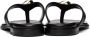 Givenchy Black G Chain Buckle Flat Sandals - Thumbnail 4