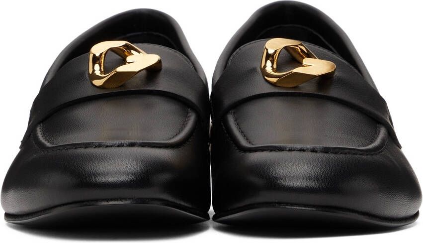 Givenchy Black G Chain Loafers