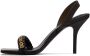 Givenchy Black G Woven Heeled Sandals - Thumbnail 3