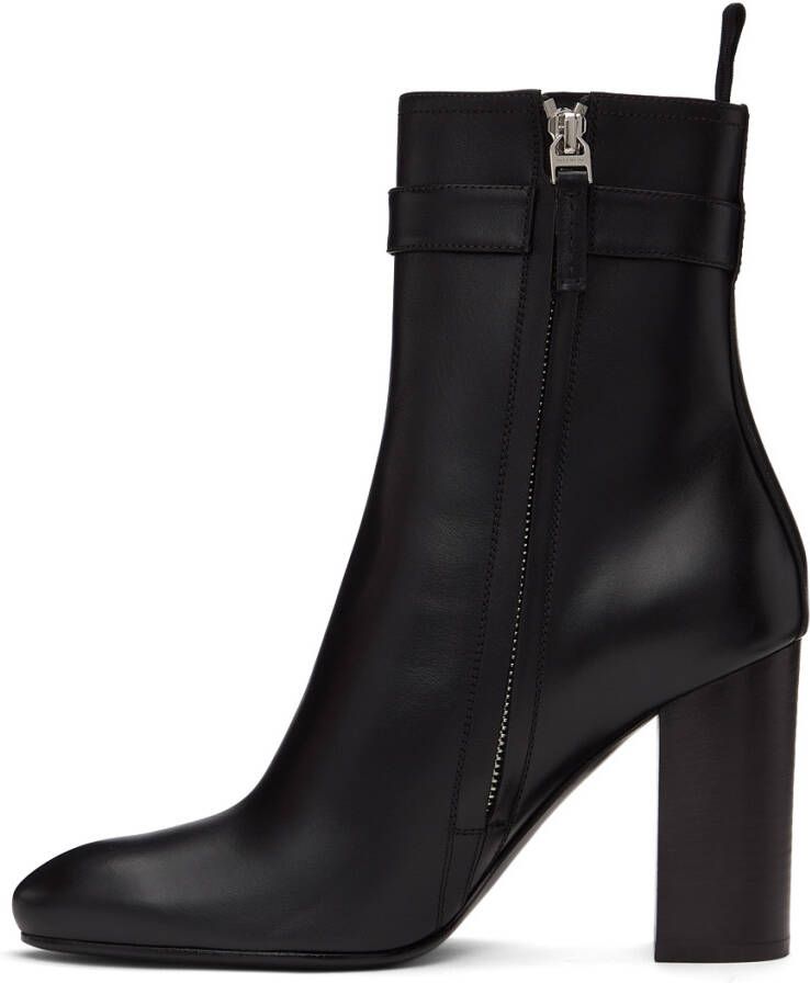 Givenchy Black Padlock Boots