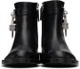 Givenchy Black Padlock Boots - Thumbnail 2