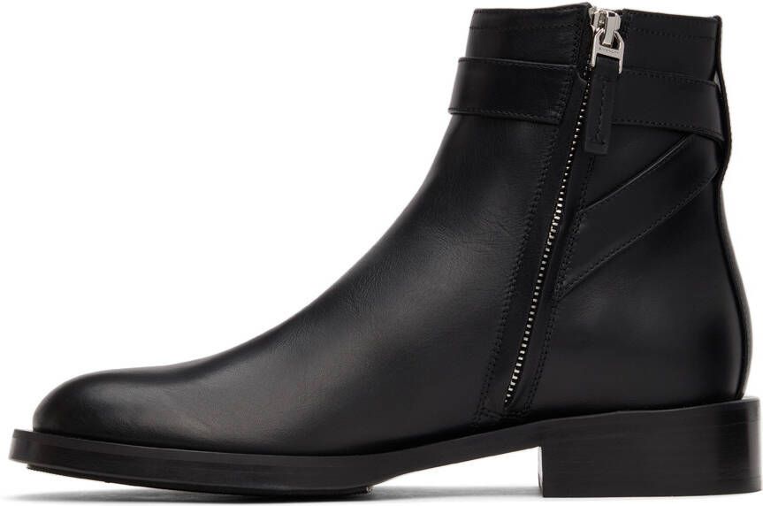 Givenchy Black Padlock Boots