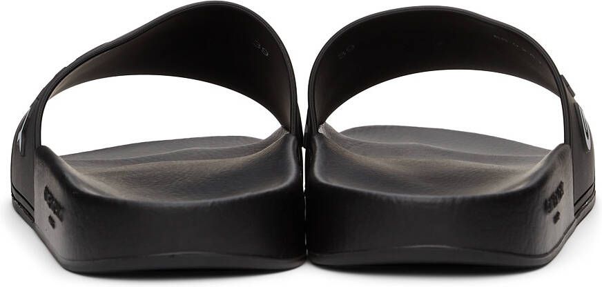 Givenchy Black Paris Flat Sandals