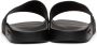 Givenchy Black Paris Flat Sandals - Thumbnail 4