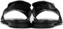 Givenchy Black Patent 4G Flat Mules - Thumbnail 4