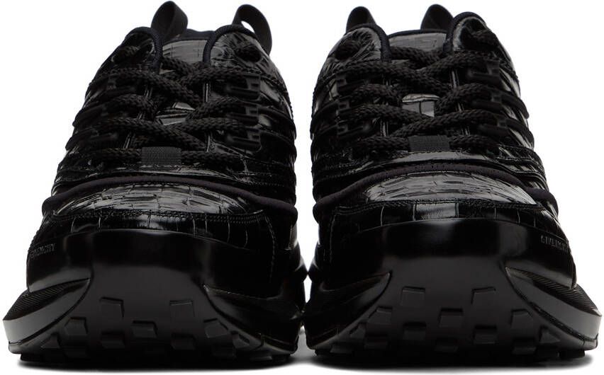 Givenchy Black Patent GIV 1 Sneakers