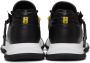 Givenchy Black Perforated Leather Spectre Runner Zip Low Sneakers - Thumbnail 4