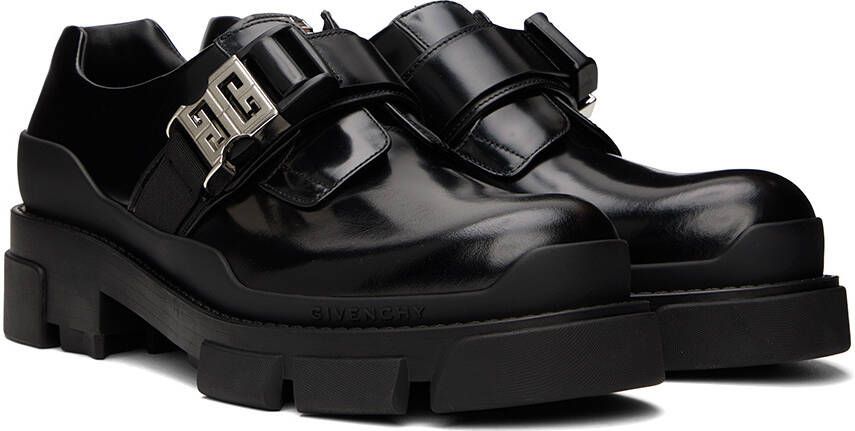 Givenchy Black Terra Derby Oxfords