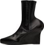 Givenchy Black Wedge Boots - Thumbnail 3