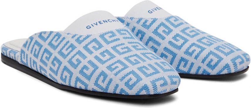 Givenchy Blue Bedford Mules