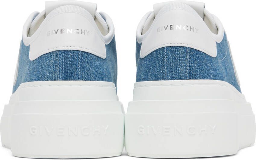 Givenchy Blue City Denim Sneakers