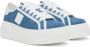 Givenchy Blue City Denim Sneakers - Thumbnail 4
