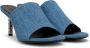 Givenchy Blue G Cube Denim Mules - Thumbnail 4