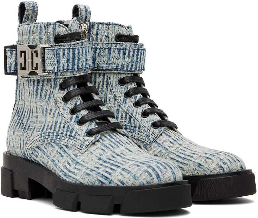 Givenchy Blue Terra Boots