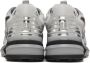 Givenchy Grey & Silver GIV 1 TR Sneakers - Thumbnail 2