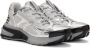 Givenchy Grey & Silver GIV 1 TR Sneakers - Thumbnail 4