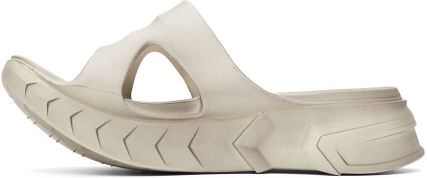 Givenchy Grey Marshmallow Sandals