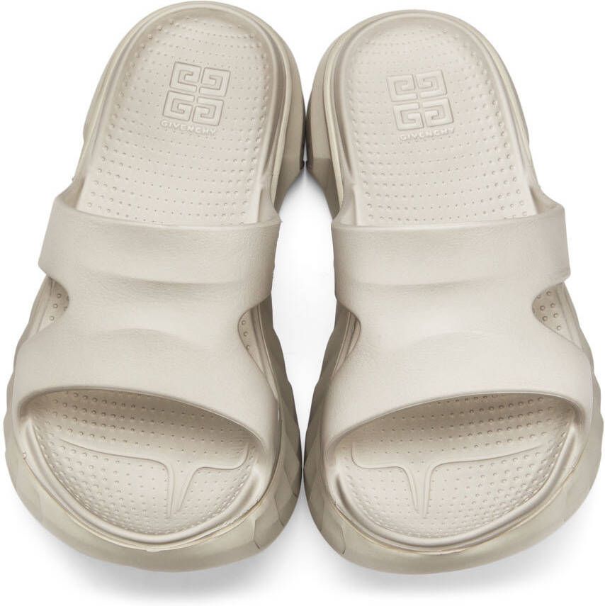 Givenchy Grey Marshmallow Sandals