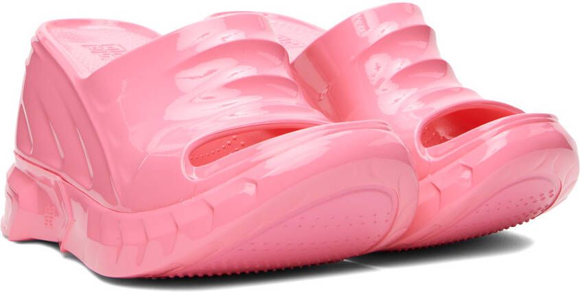 Givenchy Pink Marshmallow Platform Sandals