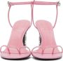 Givenchy Pink Triple Toes Heeled Sandals - Thumbnail 2