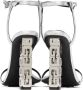 Givenchy Silver G Cube Sandals - Thumbnail 2