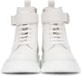 Givenchy White 4G Buckle Terra Boots - Thumbnail 2