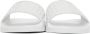 Givenchy White 4G Slide Flat Sandals - Thumbnail 2