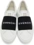 Givenchy White & Black City Court Slip-On Sneaker - Thumbnail 5