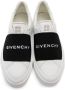 Givenchy White & Black City Court Slip-On Sneaker - Thumbnail 5