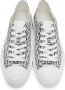 Givenchy White & Black City Low Sneakers - Thumbnail 8