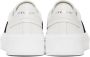 Givenchy White & Black City Sport Webbing Sneakers - Thumbnail 2