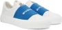 Givenchy White & Blue City Sport Sneakers - Thumbnail 4