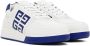 Givenchy White & Blue G4 Sneakers - Thumbnail 4