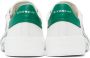 Givenchy White & Green City Sport 4G Sneakers - Thumbnail 2