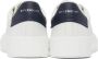 Givenchy White & Navy City Sneakers - Thumbnail 4