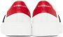 Givenchy White & Red City Sport Sneakers - Thumbnail 2