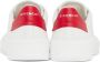 Givenchy White & Red Leather City Sport Sneakers - Thumbnail 2