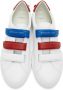 Givenchy White & Red Velcro Urban Knots Sneakers - Thumbnail 5