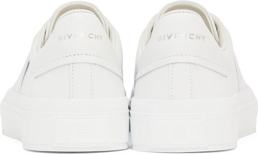 Givenchy White City Court Slip-On Sneakers